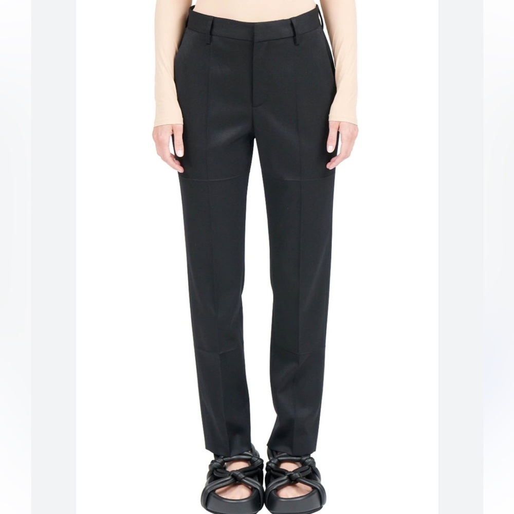 MM6 Maison Margiela Pleated Straight Leg Trouser Sz 24” #0750